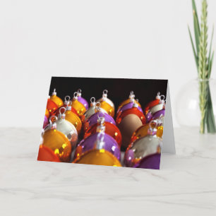 O cartão de saudação de Natal ou Páscoa