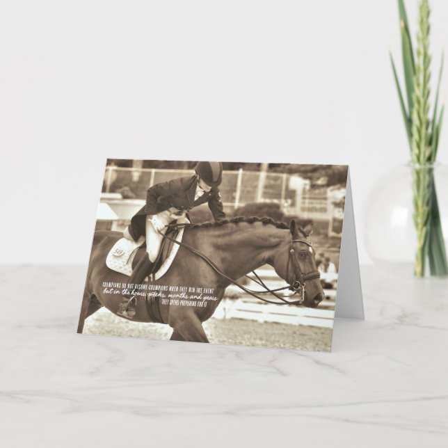 O Cartão de Saudação de Parceira (Frente)