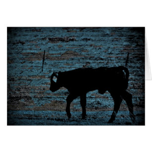 O Cartão de Saudação do Vazio Calf All Occasion