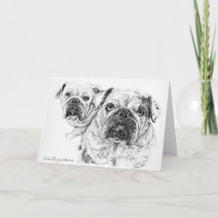 O Cartão de Saudação do Vazio Divas Bald