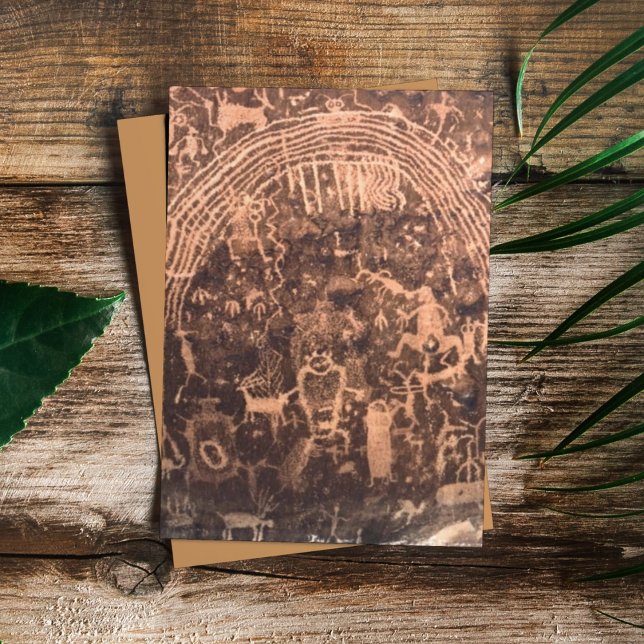 O Cartão de Saudação Pictografo de Rochester Utah (Criador carregado)