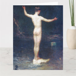 O Cartão de Saudações de Arte Fina Os Banhistas