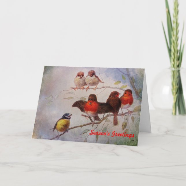 O Cartão de Saudações de Conversa (Frente)