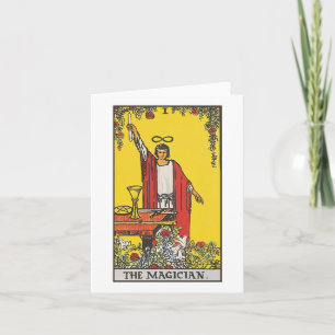 O cartão de tarô mágico - Rider Waite Smith tarot