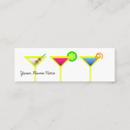 O cartão de visita do barman