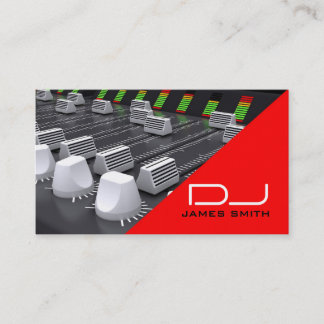 O cartão de visita do DJ
