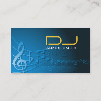 O cartão de visita do DJ