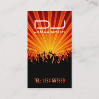 O cartão de visita do DJ