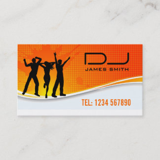 O cartão de visita do DJ