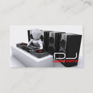 O cartão de visita do DJ