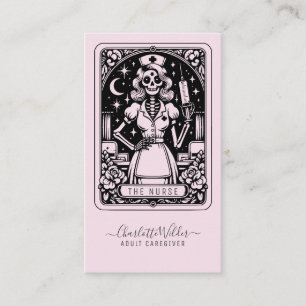 O Cartão de Visita Enfermeira Tarot