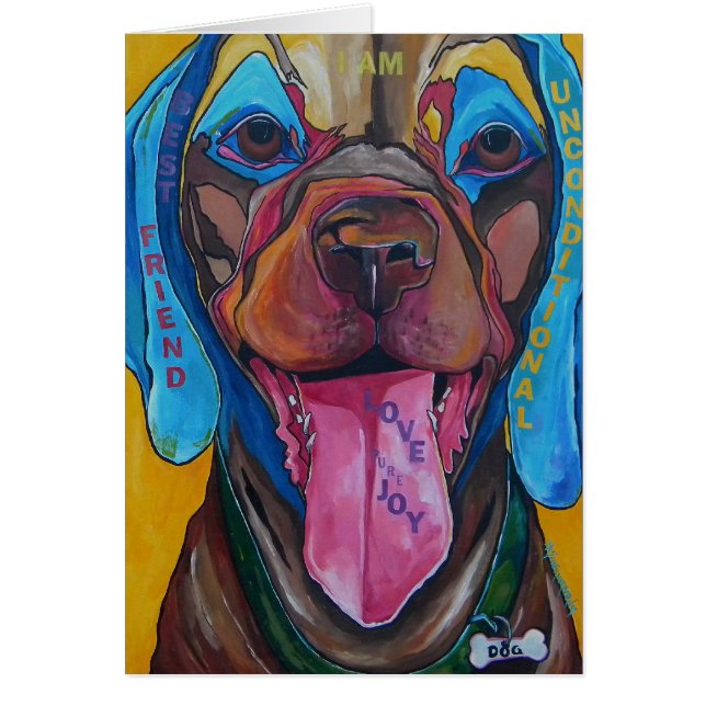 O cartão do CÃO (Frente)