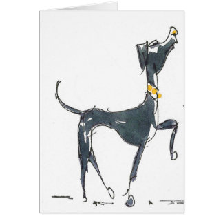 O cartão do cão