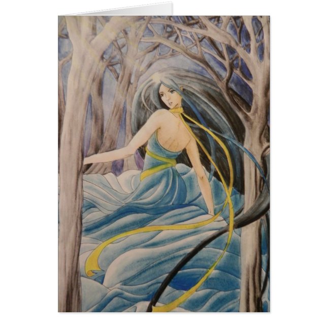 O cartão do dançarino (Frente)