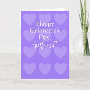 O cartão dobrado do dia de Galentine por Jo Images