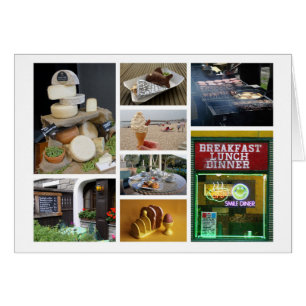 o cartão dos Comida-amantes