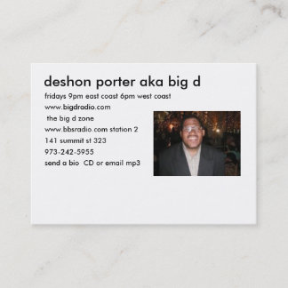 o cartão grande da informação da zona de d