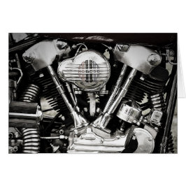 O cartão icónico do motor