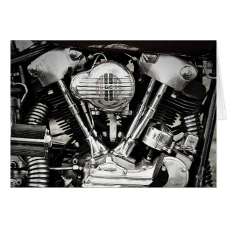 O cartão icónico do motor