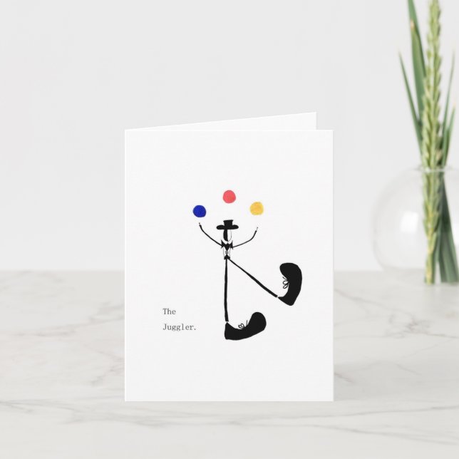 O Cartão Juggler (Frente)