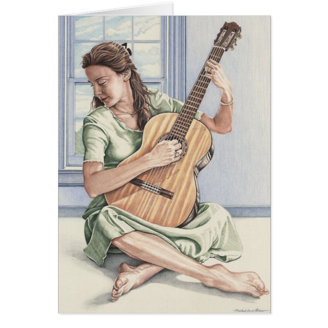 O cartão novo do guitarrista (Frente)