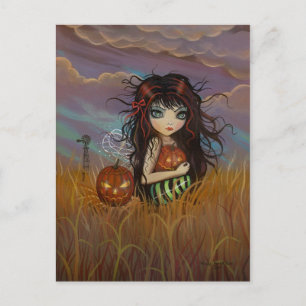 O Cartão Postal da Fada do Halloween