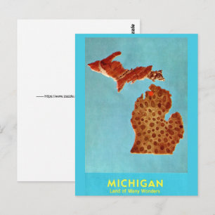 O Cartão Postal da Pedra Petoskey