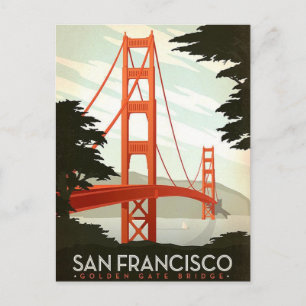 O cartão postal da Ponte Golden Gate