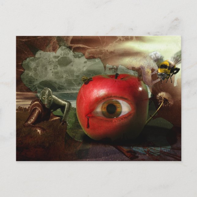 O Cartão Postal da Queda do Jardim do Éden (Frente)