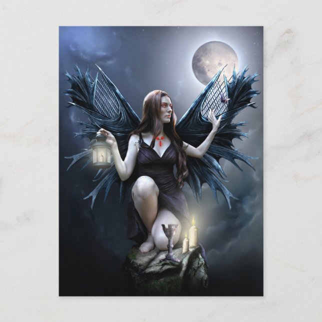 O cartão postal do guardião da noite (Frente)