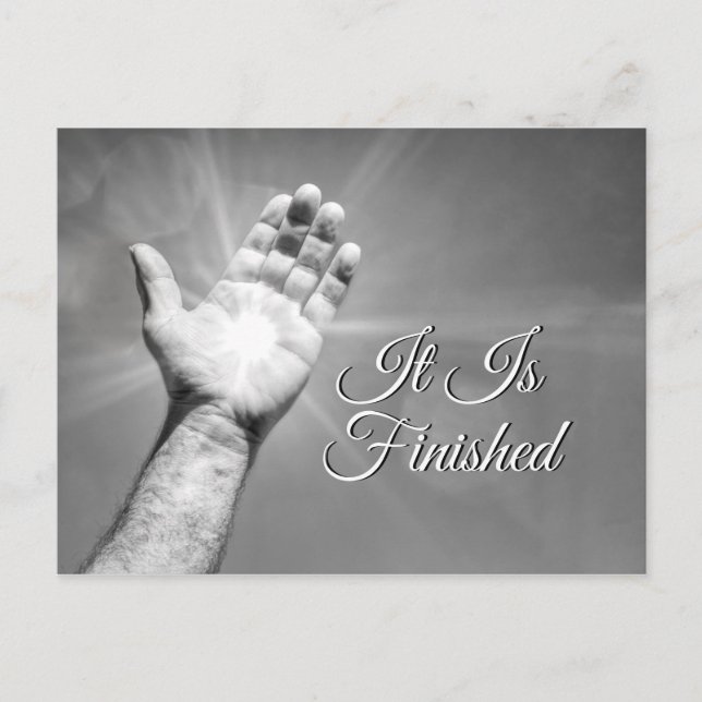 O Cartão Postal Está Concluído (Frente)