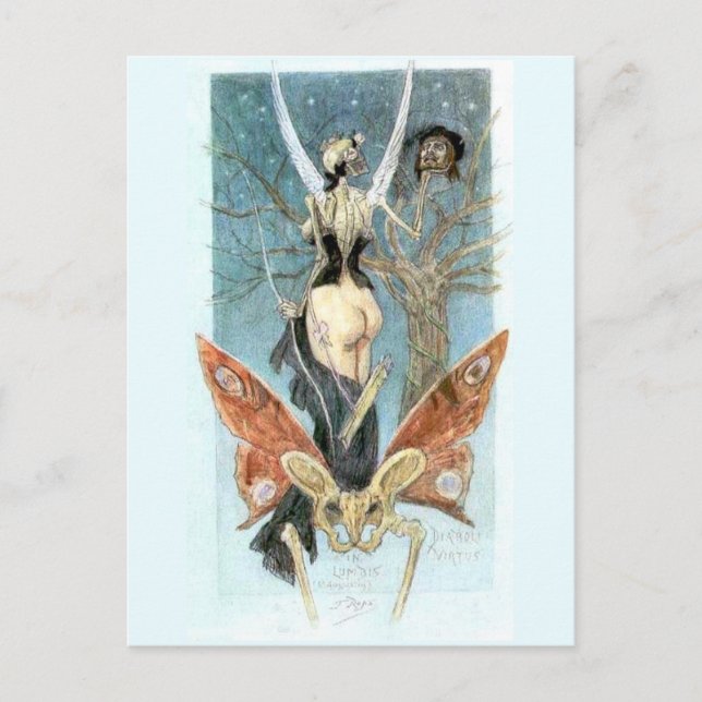 O cartão postal Iniciação Sentimental (Frente)