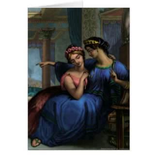 O cartão romano das irmãs