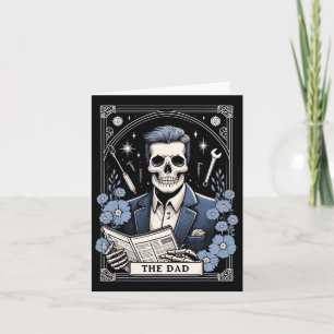 O Cartão Tarot do Pai Esqueleto Dia dos Pais Cavei