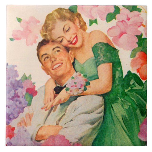 o casal feliz (Frente)