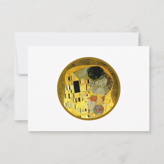 O Casamento de Klimt Gustav | Placa RSVP (Frente)