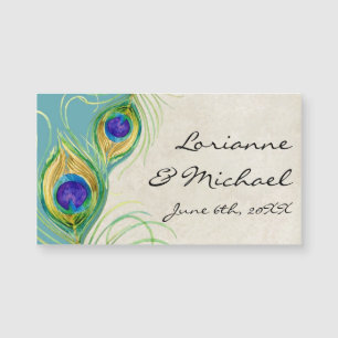 O casamento favorece o aqua das penas do pavão da