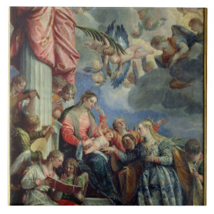O casamento místico de St. Catherine