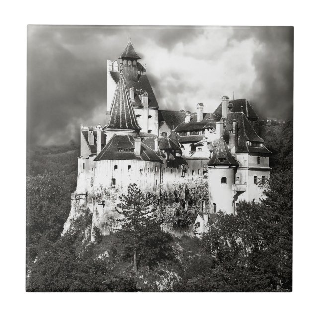 O castelo de Dracula, a Transilvânia (Frente)