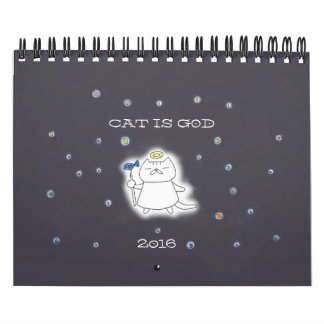 O CAT É o calendário 2016 do DEUS