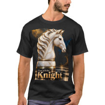 O Cavaleiro Branco, Camiseta Preta