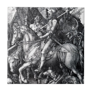 O cavaleiro, morte e o diabo por Albrecht Durer