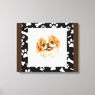 O Cavalier King Charles Spaniel Canvas Wall Art