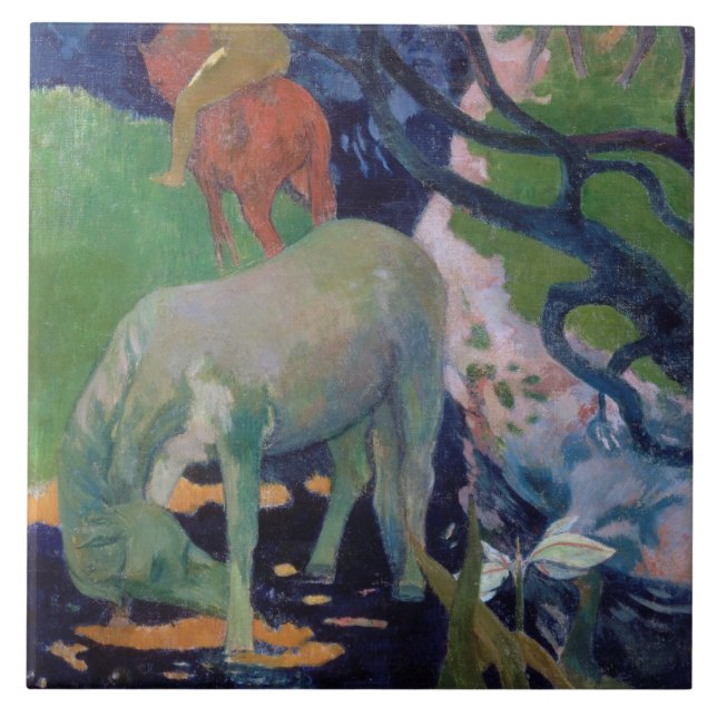 O Cavalo Branco, Gauguin (Frente)