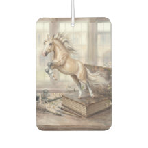 O Cavalo do Estudioso Saltando de um Livro