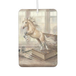 O Cavalo do Estudioso Saltando de um Livro