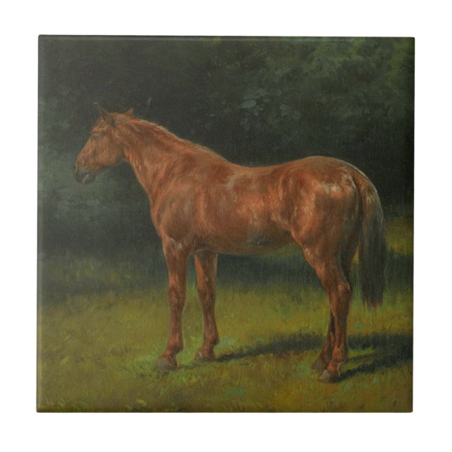 O Cavalo Vermelho Sorrel (por Rosa Bonheur) (Frente)