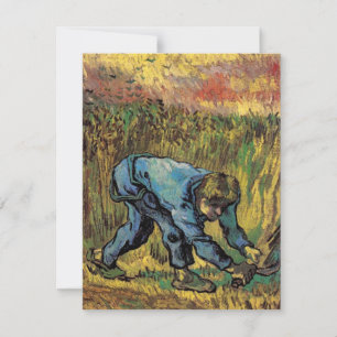 O Ceifeiro com Foice por Vincent van Gogh