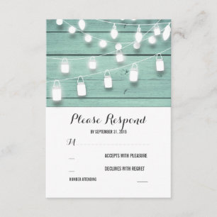 O celeiro rústico ilumina os cartões Wedding de