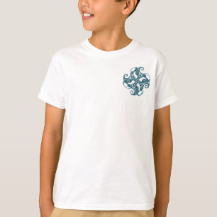 O céltico Knotwork caçoa camisetas - guindaste